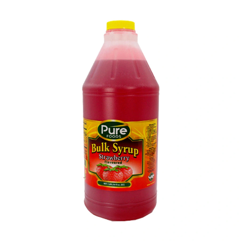 Pure Bulk Strawberry Syrup 1.89Lt