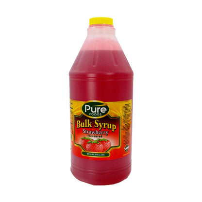 Pure Bulk Strawberry Syrup 1.89Lt