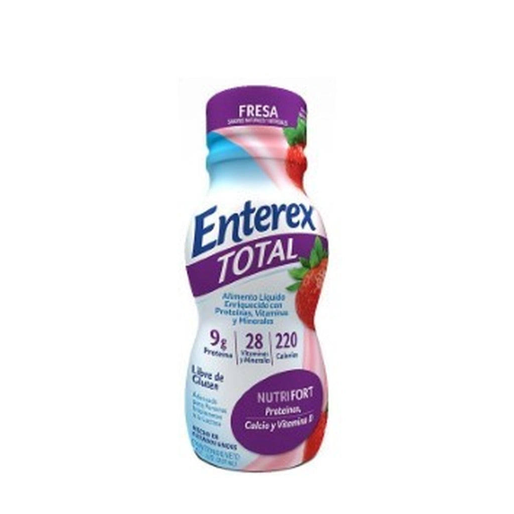 Enterex Total Strawberry 8Oz
