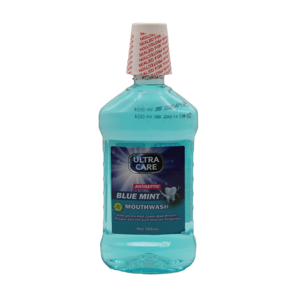 Ultra Care Blue Mint Mouthwash 500Ml