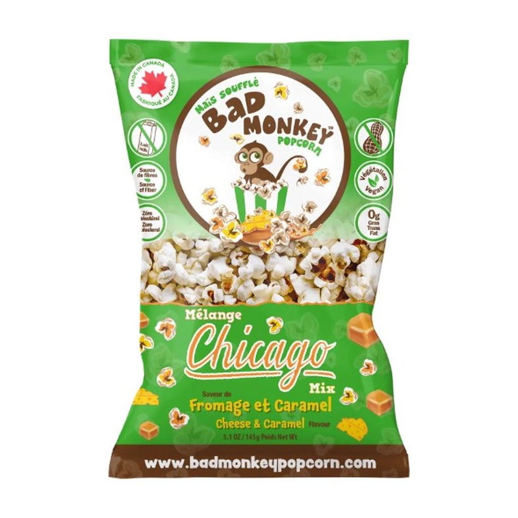 Bad Monkey Chicago Mix Popcorn 145G