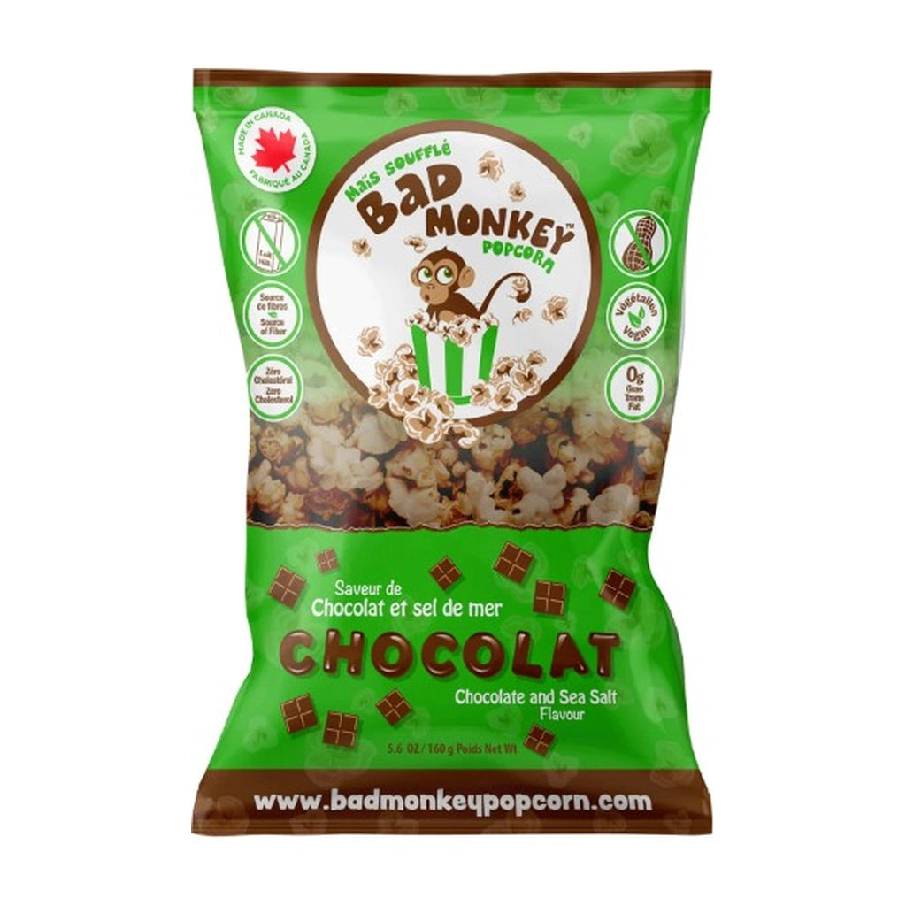 Bad Monkey Chocolate Popcorn 160G