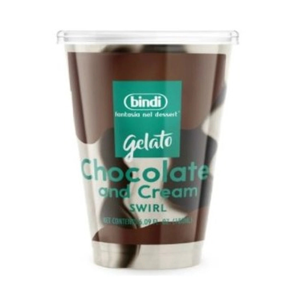 Swirl Chocolate & Cream Gelato Cup 180Ml