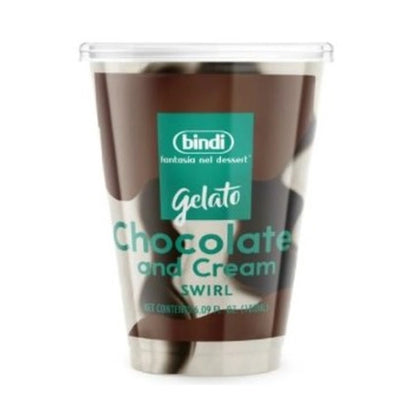 Swirl Chocolate & Cream Gelato Cup 180Ml