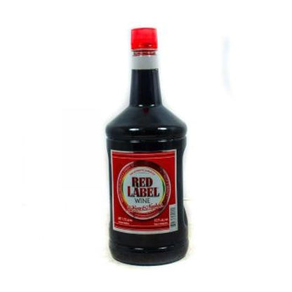Red Label Wine 1/2Gal Plastic