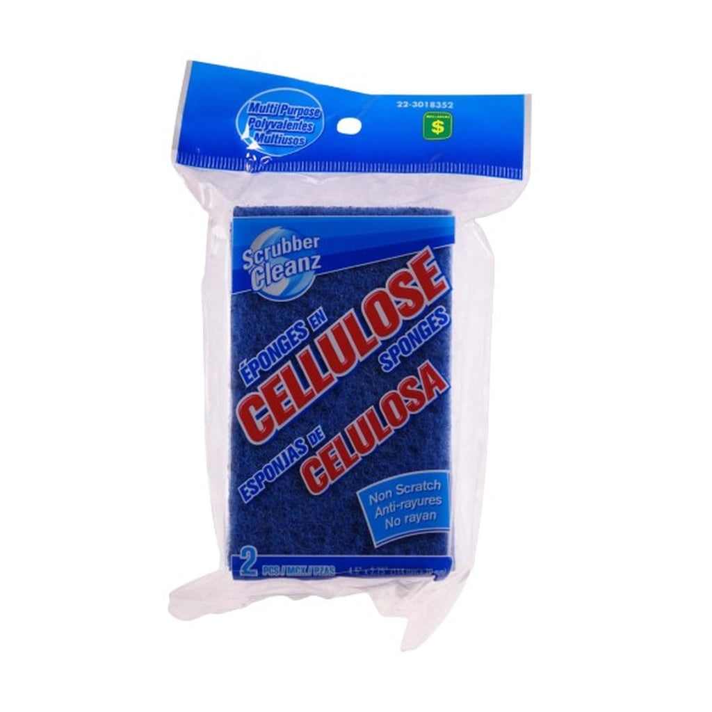 Cellulose No Scrtch Ass 2Pk