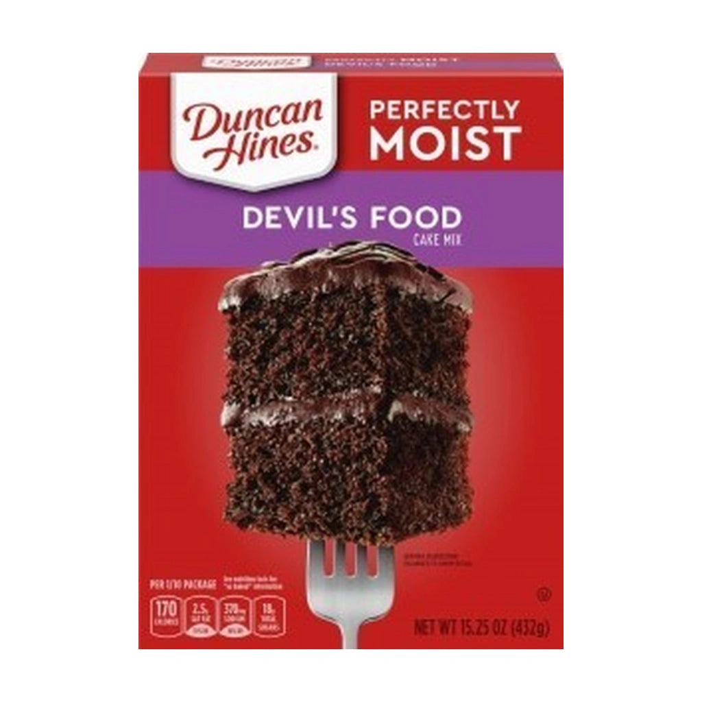 Duncan Hines Devil'S Food Cake Mix 432G