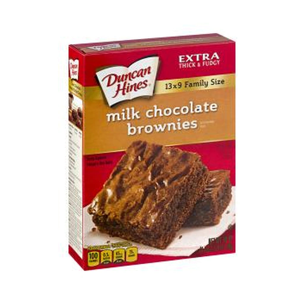 Duncan Hine Milk Chocolate Brownie 432G