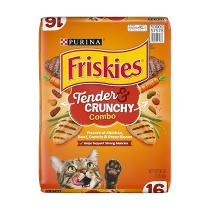 Friskies Tender Crunchy Combo 16Lb Value