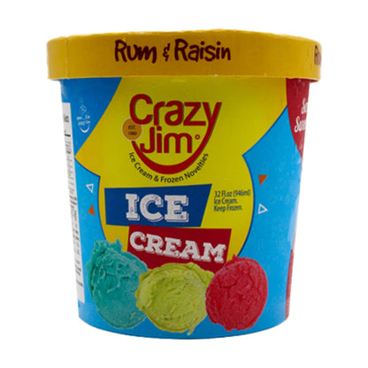 Crazy Jim Rum & Raisin Qrt