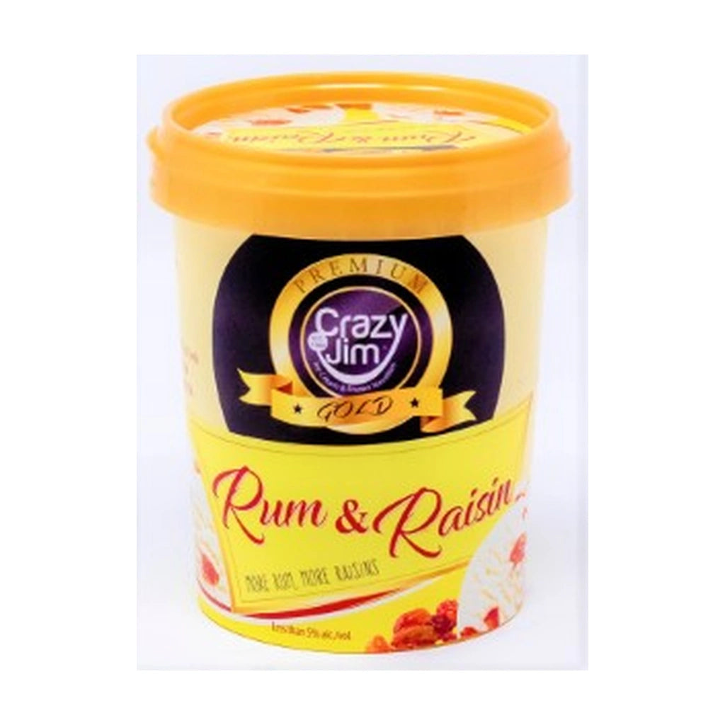 Crazy Jim Rum & Raisin Pint