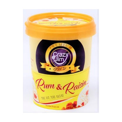 Crazy Jim Rum & Raisin Pint