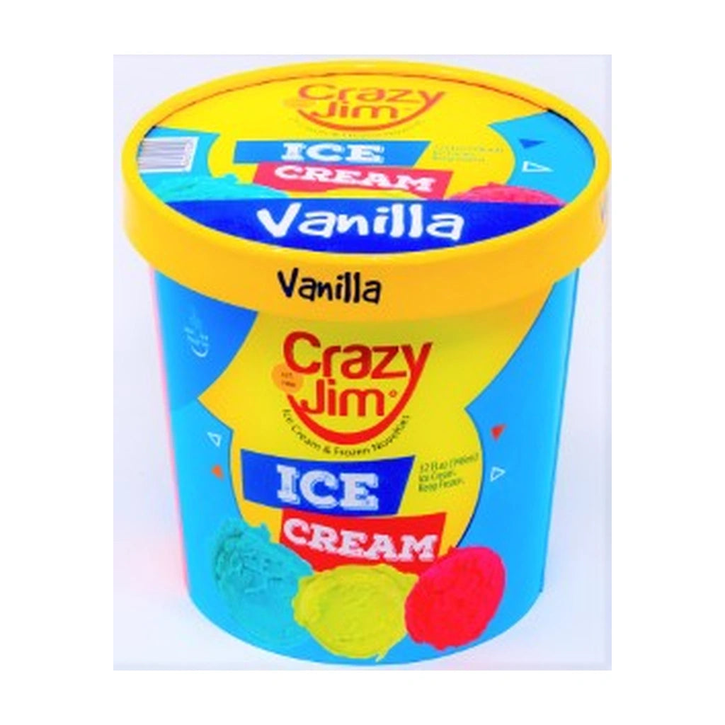 Crazy Jim Vanilla 614 32Oz