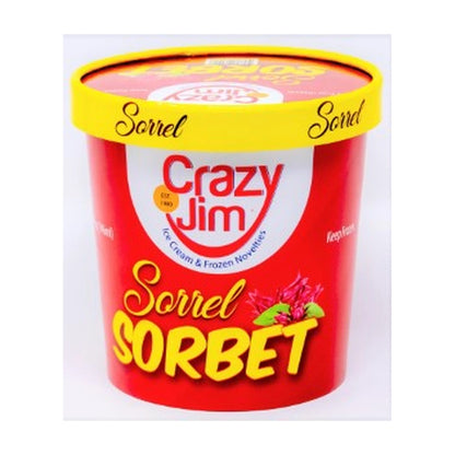 Crazy Jim Sorrel Sorbet 614 32Oz