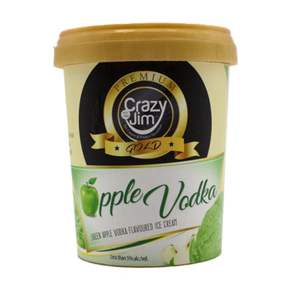 Crazy Jim Apple Vodka 473Ml