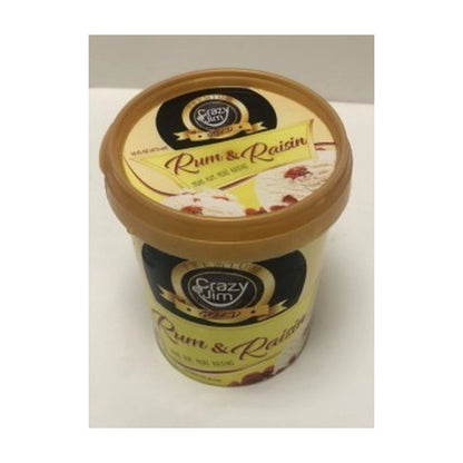 Crazy Jim Rum Raisin 473Ml