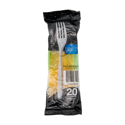 Darnel Forks Clear 20Ct