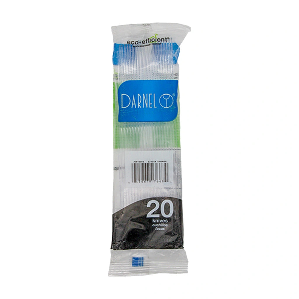 Darnel Knife Clear 20Ct