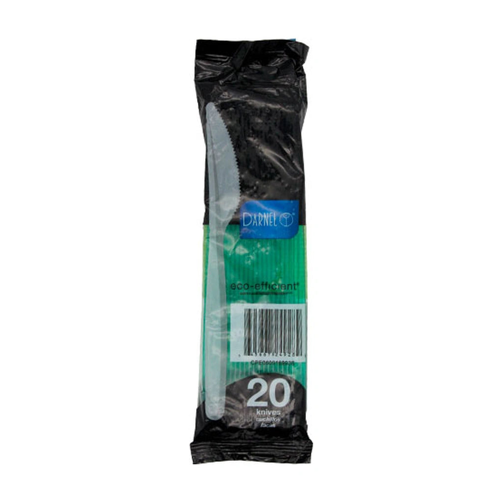 Darnel Knife Clear Green 20Ct