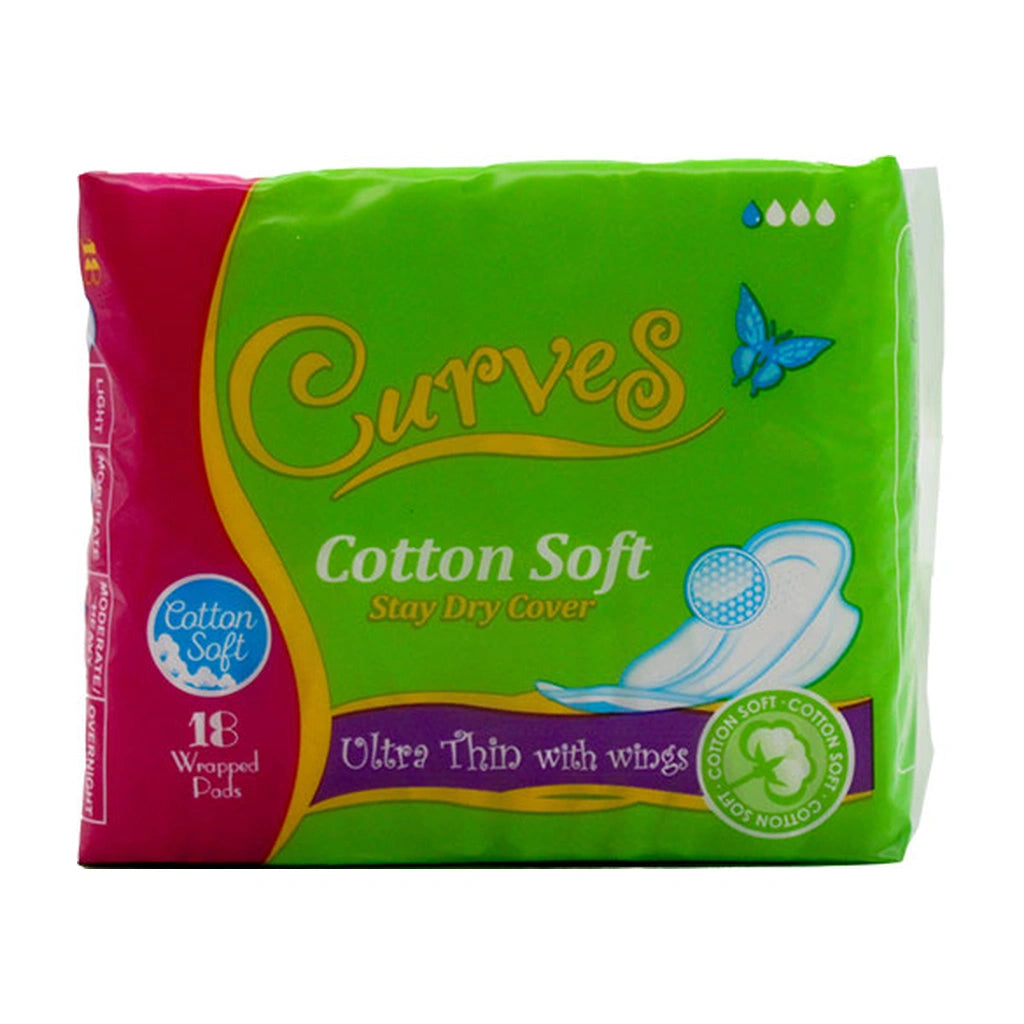 Curves Ultr Thn W/ Wngs Cot 18