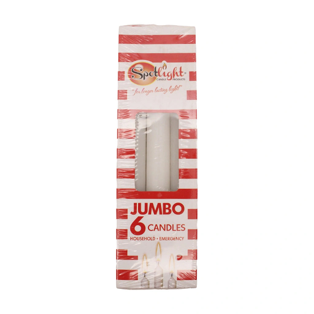 Spotlight Candle 10"" 6:S