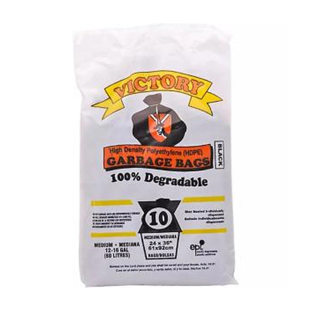 Victory Garbage Bags Medium 10Pk