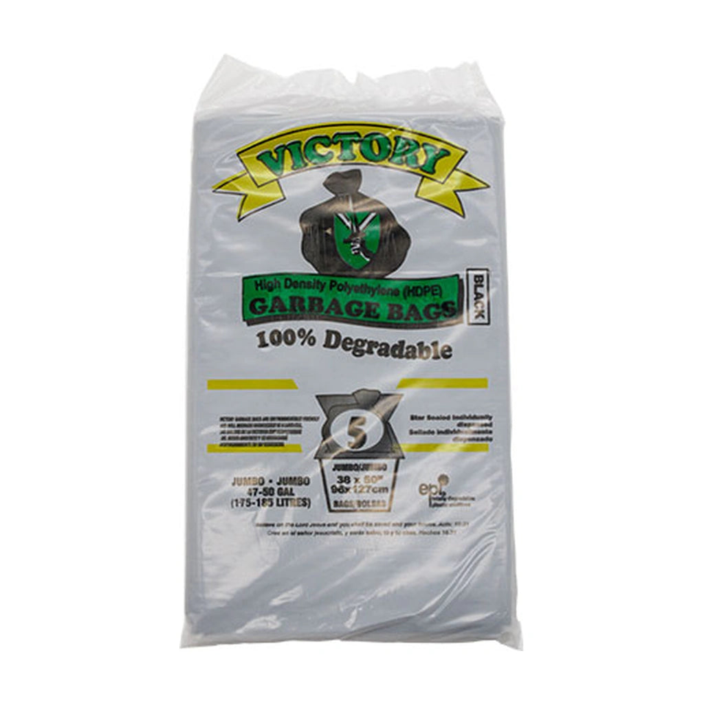Victory Garbage Bags Jumbo 5Pk
