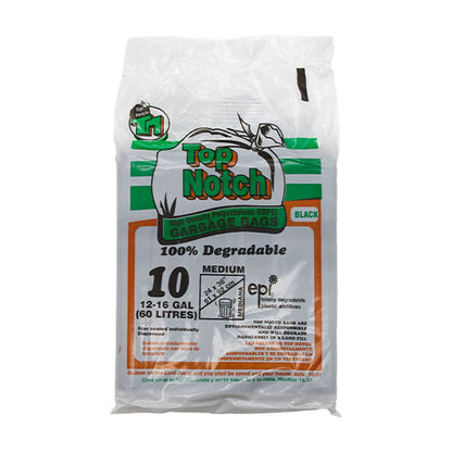 Top Notch Garbage Bags Medium 10Ct