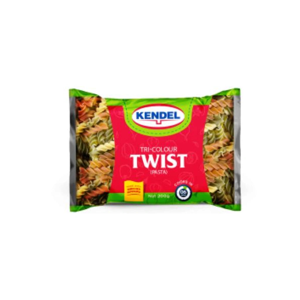 Kendel Tri-Colour Twist Pasta 200G