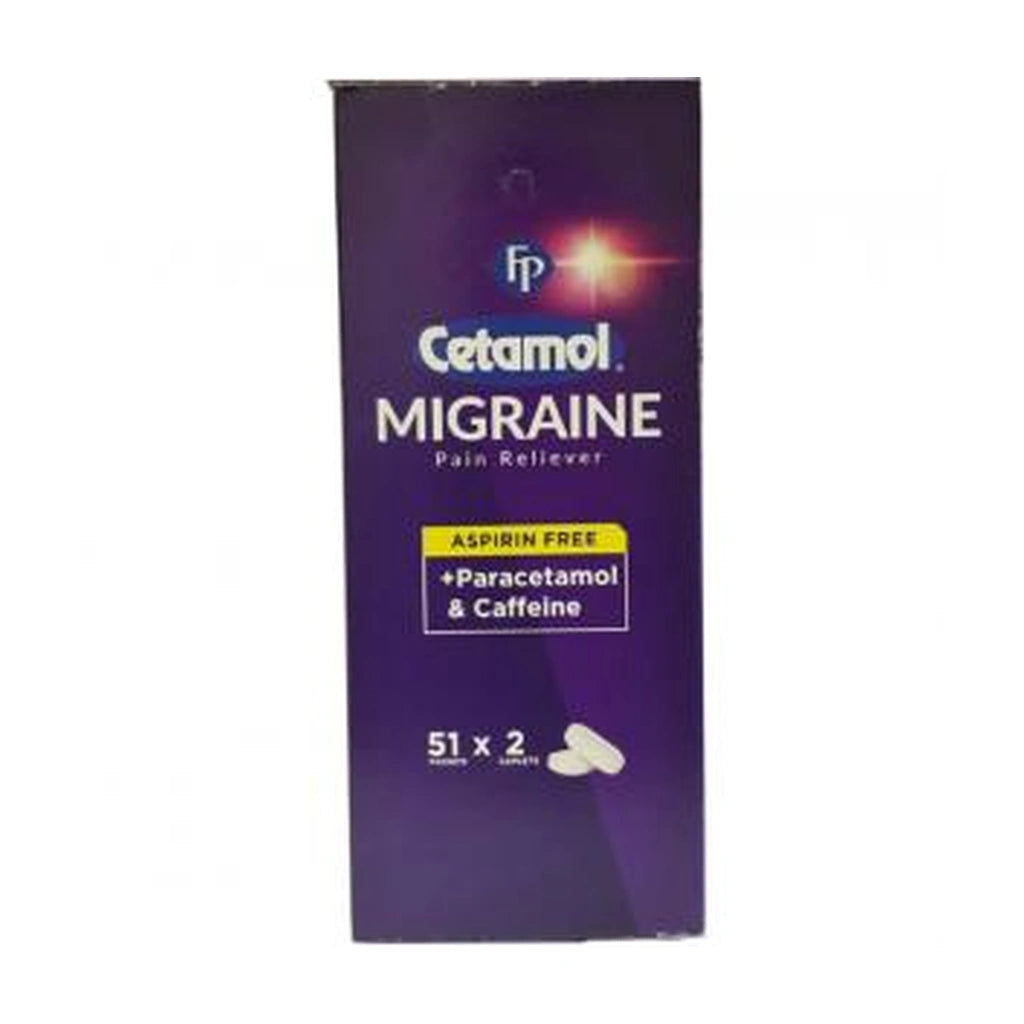 Cetamol Migraine 100:S 51*2