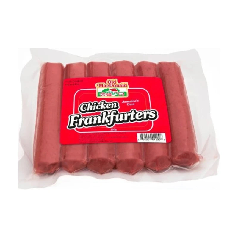 Old Macd Chick Franks 220G