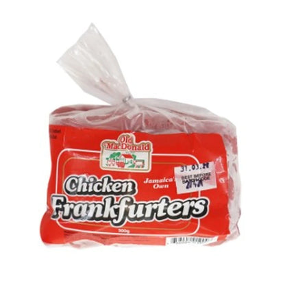 Oldmac Chick Jumbo Franks 900G