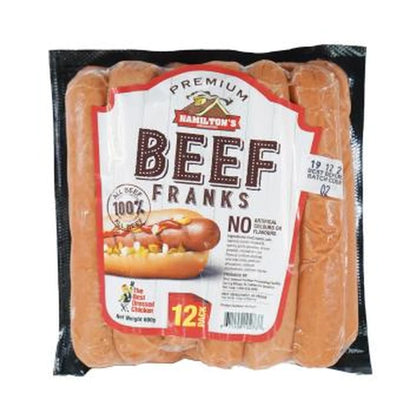 Hamilton'S Smoke House 642 Franks 12Ct