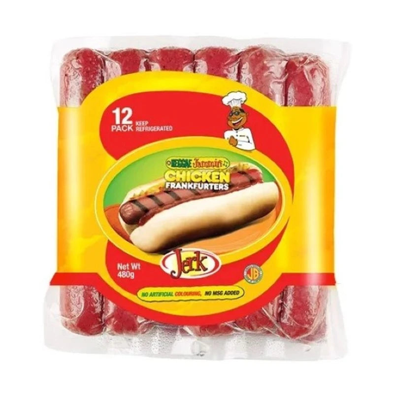 Reggae Jammin Jerk 645 Franks 480G