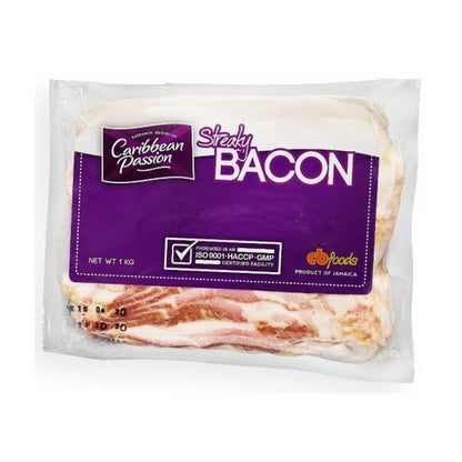 Caribbean Passion Streaky Bacon 1Kg