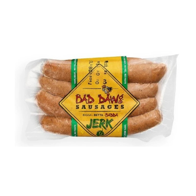 Bad Dawg Jerk Sausages 500G