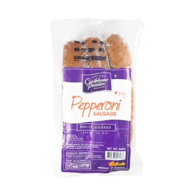 Caribbean Passion Pepperoni Sausage 340G