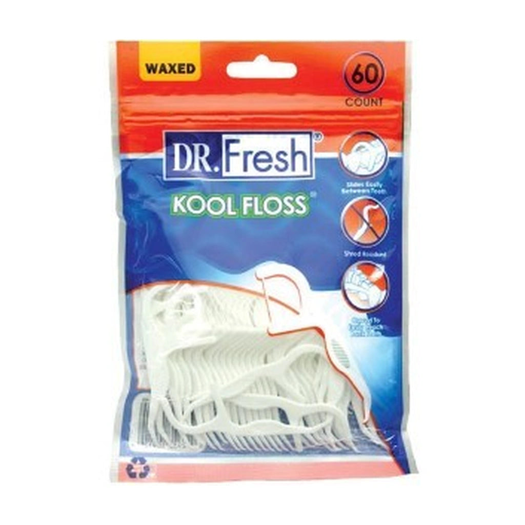 Dr. Fresh Kool Floss Picks 60S