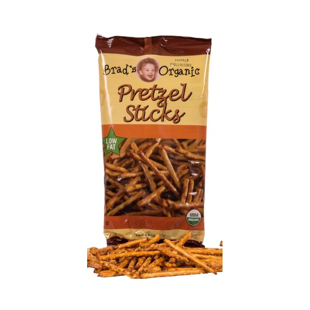 Brad'S Pretzels Sticks (Low Fat) 8Oz