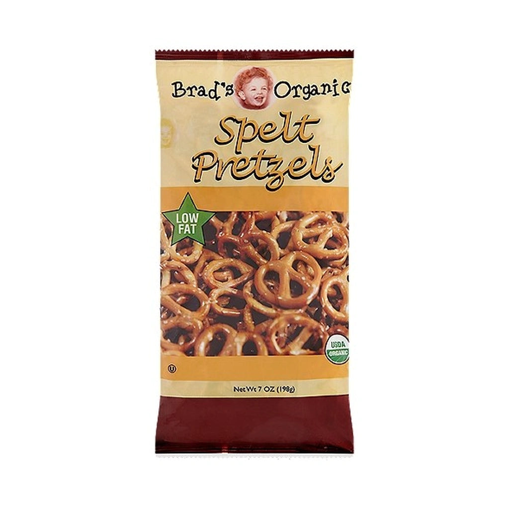 Brad'S Pretzels Spelt (Low Fat) 7Oz