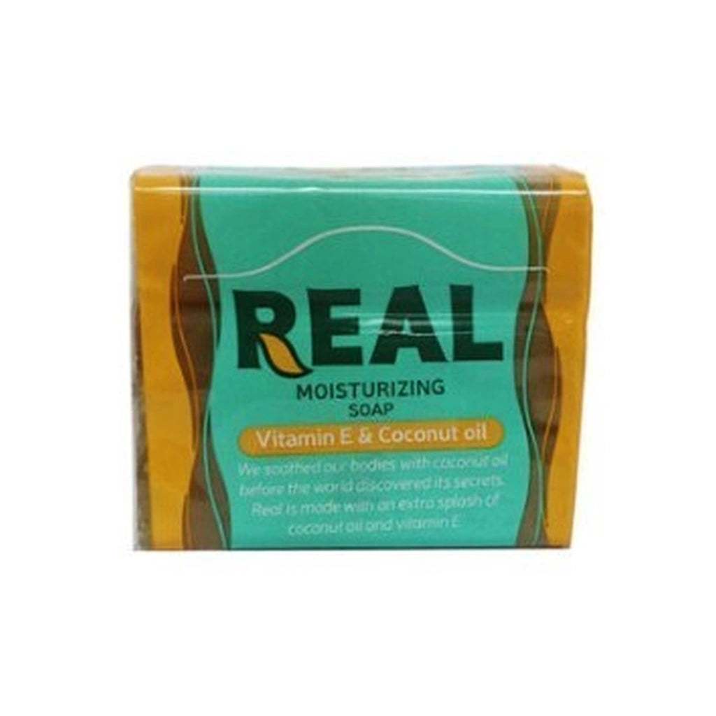 Real Soap Vitamin E Oil /Coconut Oil 3Pk