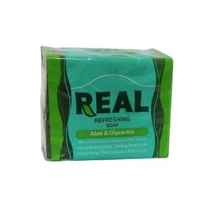 Real Soap Aloe & Glycerine 3X125G