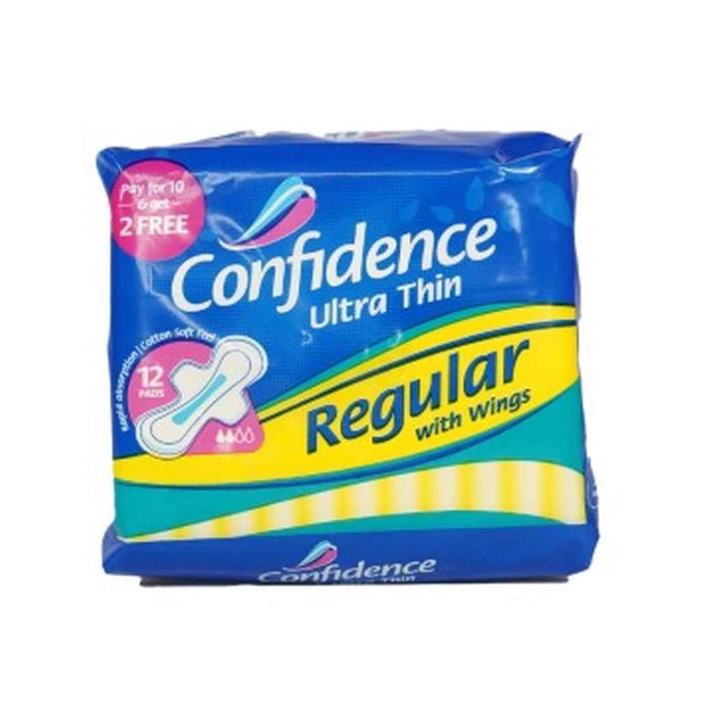 Confidence Sanitary Napkin Ult Thin 12Pk