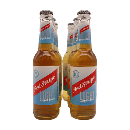 D&G Red Stripe Light Beer 6Pk