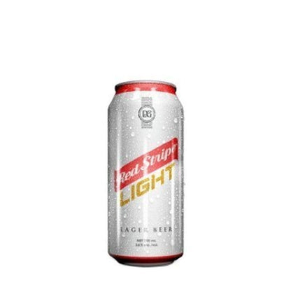 D&G Red Stripe Light Beer Can 250Ml