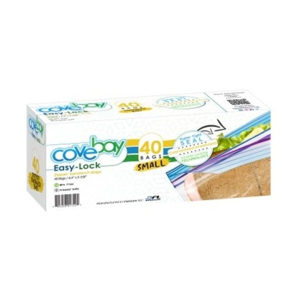 Covebay Quart Small Double Lock Zipper B