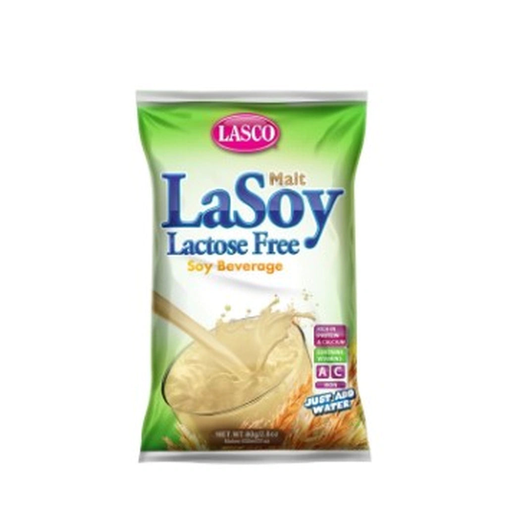 Lasco Lasoy Lactose Free Malt Soy 80G