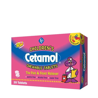 Cetamol Child Chwbls 20S