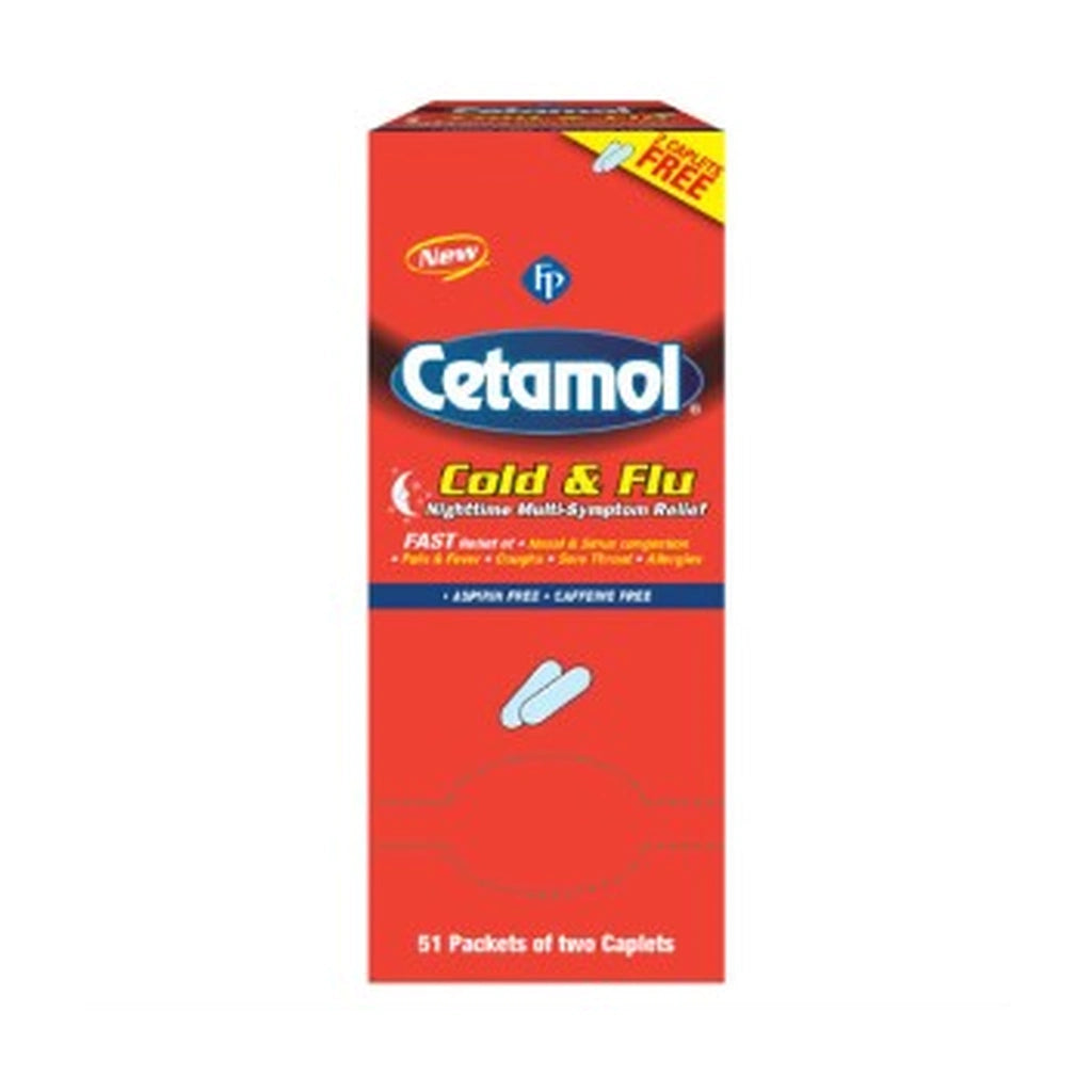 Cetamol C&F Night Caps 100:S