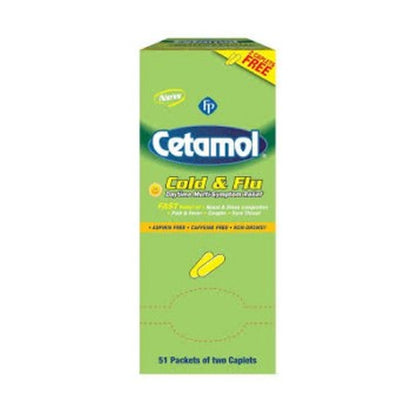 Cetamol M/Sym Day 100 Caps